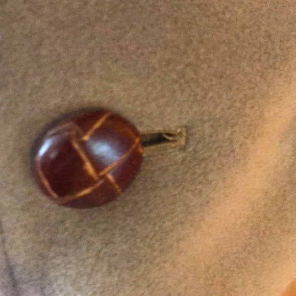 Vintage Wool Teller Coat Hungary Made 41 L - Picture 5 of 13